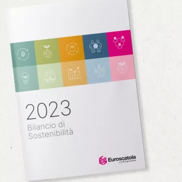 bilancio si sostenibilità euroscatola 2023 copertina